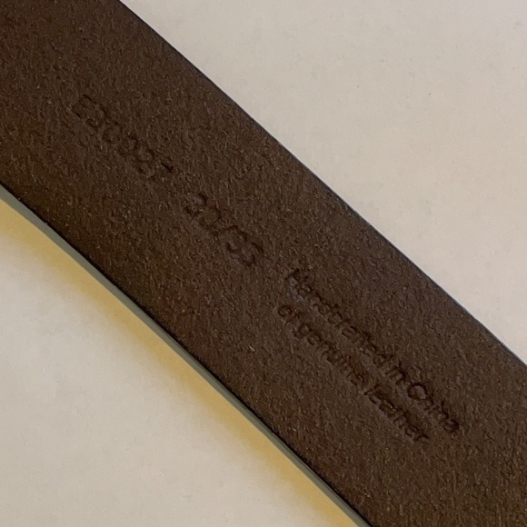 Ben Sherman Men's Brown Leather Belt 38 - Picture 7 of 9